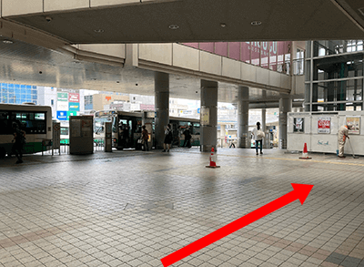 JR新大阪駅からの道のり